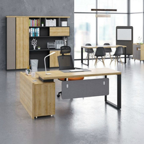 Great furniture owner table manager table desk head desk MOBI modern minimalist Grand class desk bookcase bookcase