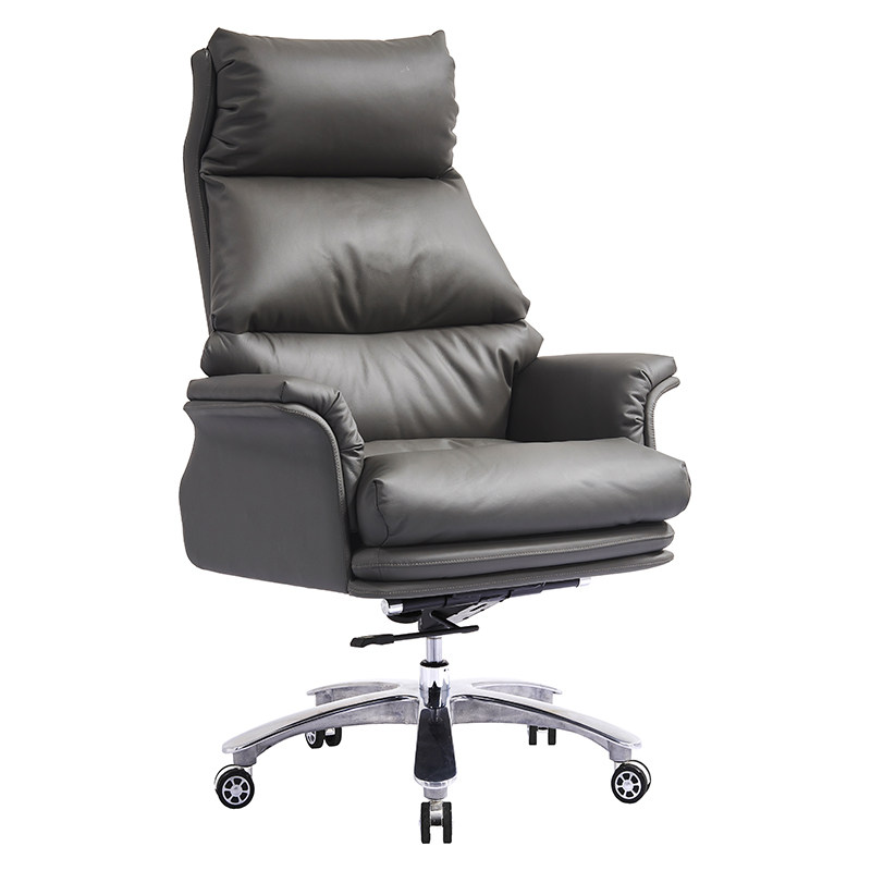 Great Luxury Furniture Owner Chair New Large Class Chair Modern Minimalist Office Chair Genuine Leather Manager Chair Computer Chair