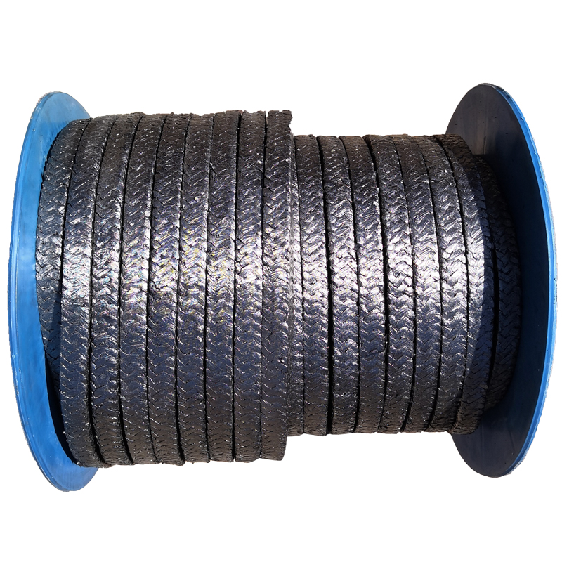 Graphite packing asbestos high temperature and high pressure sealing packing nickel wire fireproof reinforced flexible pure rope