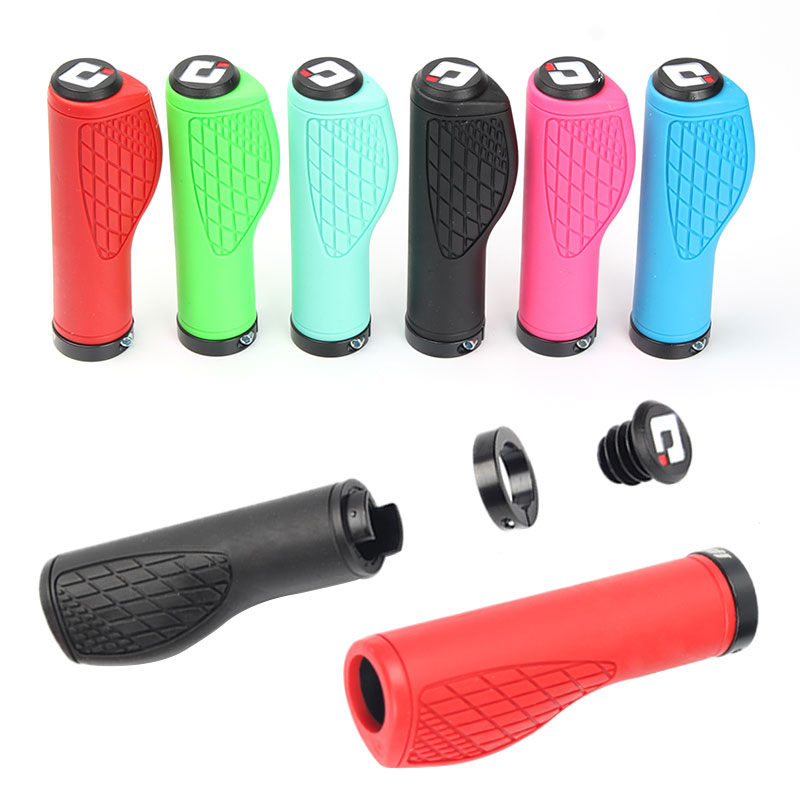 American ODI mountaineering bicycle handle set meat ball silicone lock ring non-slip comfortable grip small cloth folding handle