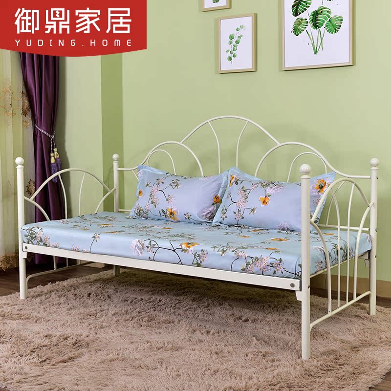 Купить Кровать с металлическим каркасом Европейский диван-кровать ...