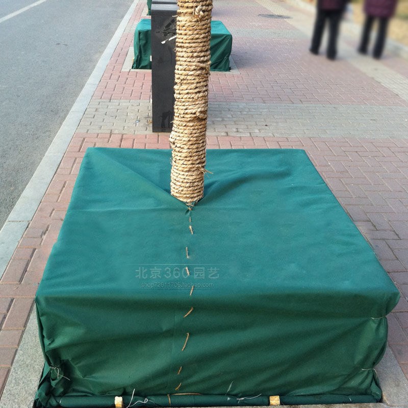 Pure non-woven cloth antifreeze warm tree windshield tree cover plant anti-sand landscaping cold-proof greenhouse insulation cloth