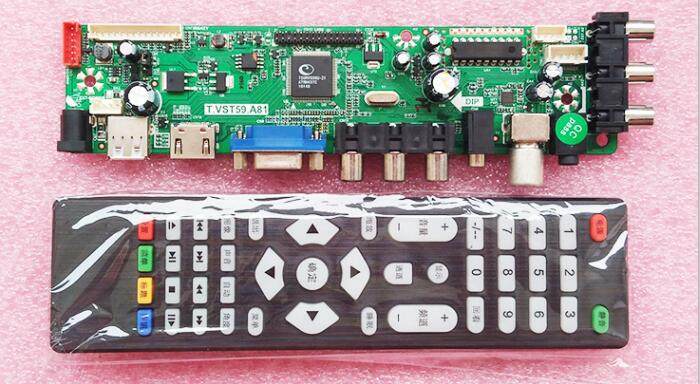 Brand new tripod M6 V5 3 universal LCD TV motherboard driving board supports inverted screen U disc to play spot