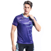 Yokgo spring and summer badminton suit mens short sleeve t-shirt running fitness shirt