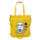 Брендовый японский вместительный и большой шоппер, универсальная сумка на одно плечо, льняная сумка, в корейском стиле