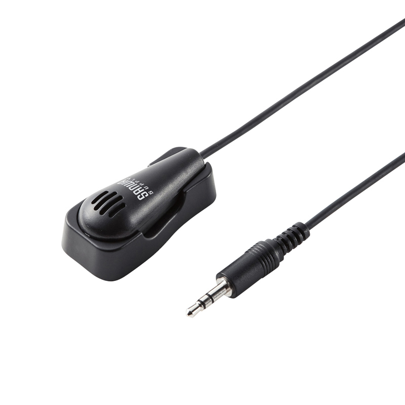 Japan Sanwa Supply MM-MC24 portable computer microphone collar clip pin type omnidirectional conference microphone