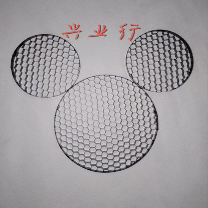 Custom specifications Black Aluminum-colored wrapped aluminum foil honeycomb mesh Spotlight guide grille Six-sided row honeycomb mesh