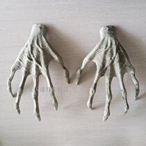 Horror witch hand claw props simulation skeleton hand pair of ghost claw secret room haunted house ornaments Halloween decorations