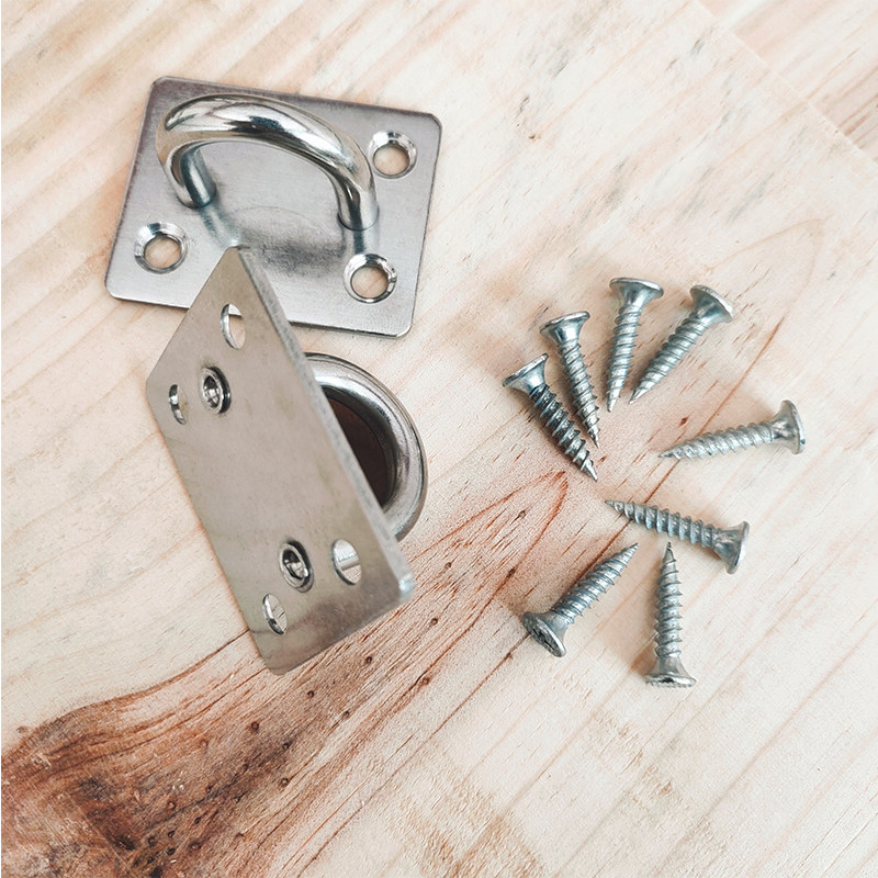 Clothes store hanging clothes rod plaster hanging ceiling special stainless steel hook hook roof top hanging lamp fan