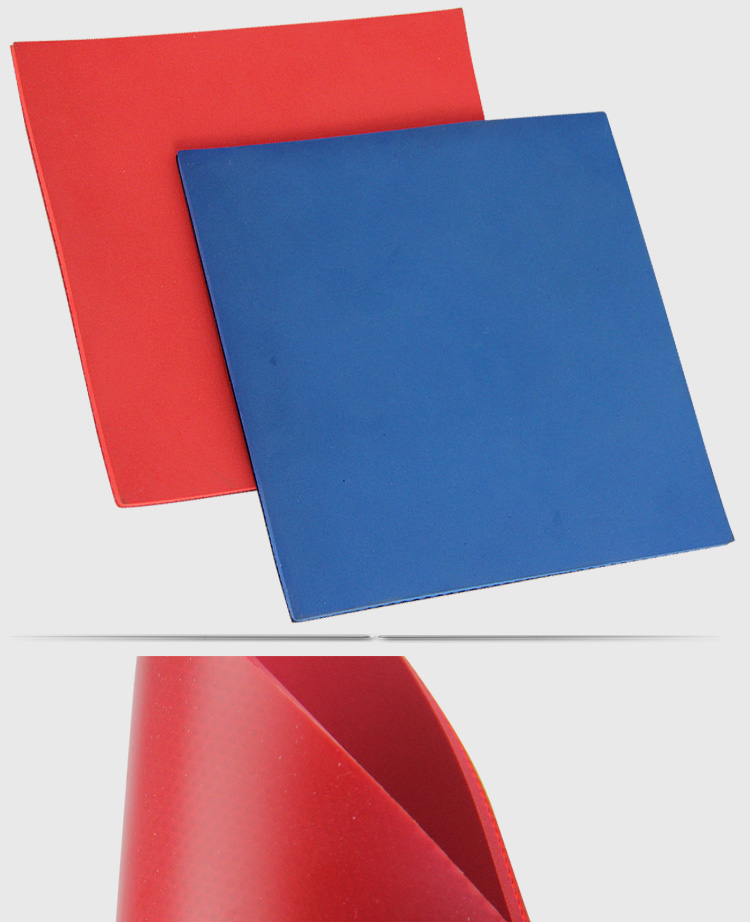 Yan Enting chống dính table tennis bat cao su màu đỏ table tennis set cao su đào tạo bóng bàn vợt cao su sân vận động bàn bóng bàn nhỏ
