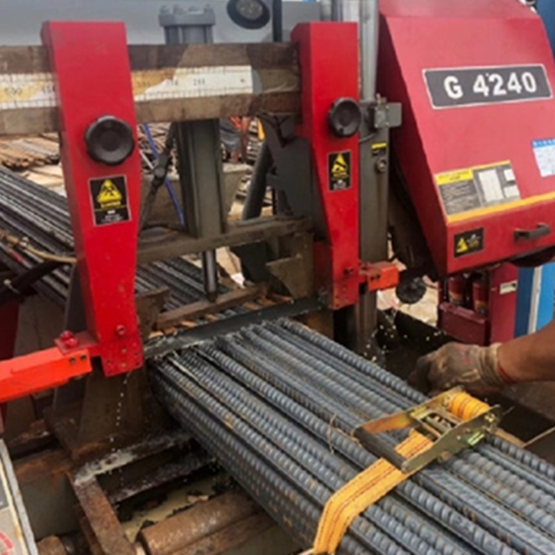 Various GB4240 with saw bed machine with saw blade model 34x4360 steel cut m42 double metal steel saw blade