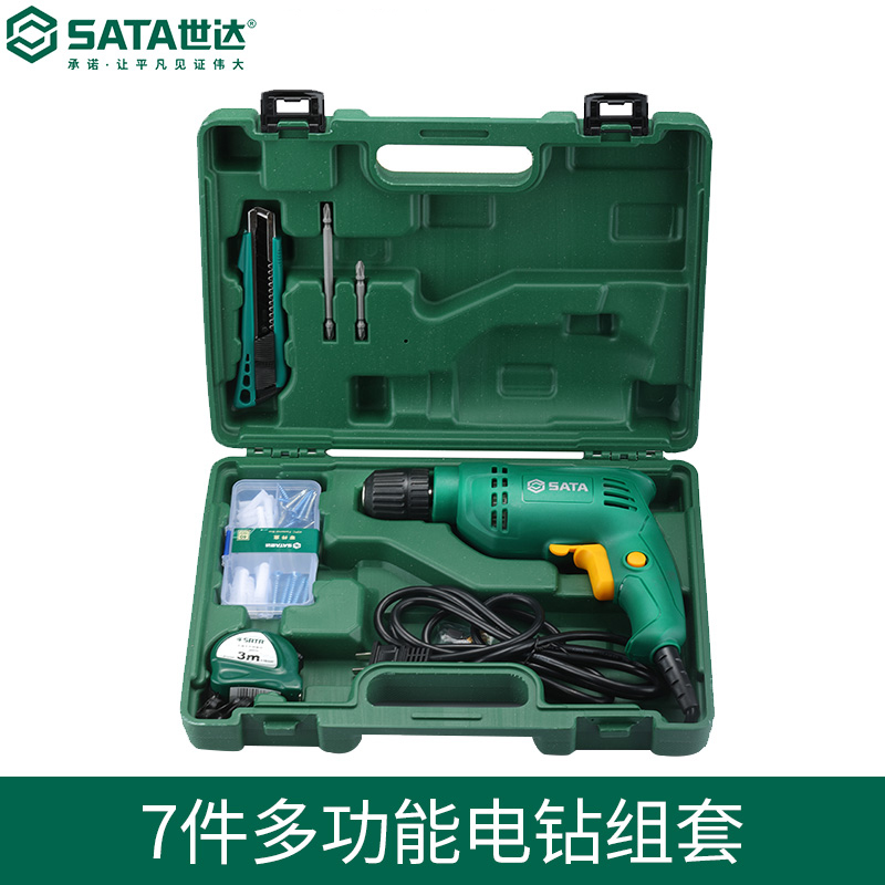 Shida 51305 Shock Drill Electric Drill Electric Drill Electric Screwdriver Screwdriver Home Repair 05159 Tool