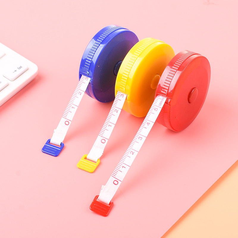 Mini Small Leather Ruler measuring tape Measuring Ruler Measuring size Ruler Height Soft Ruler Tool Waist Circumference Ruler size Three Circumference Ruler