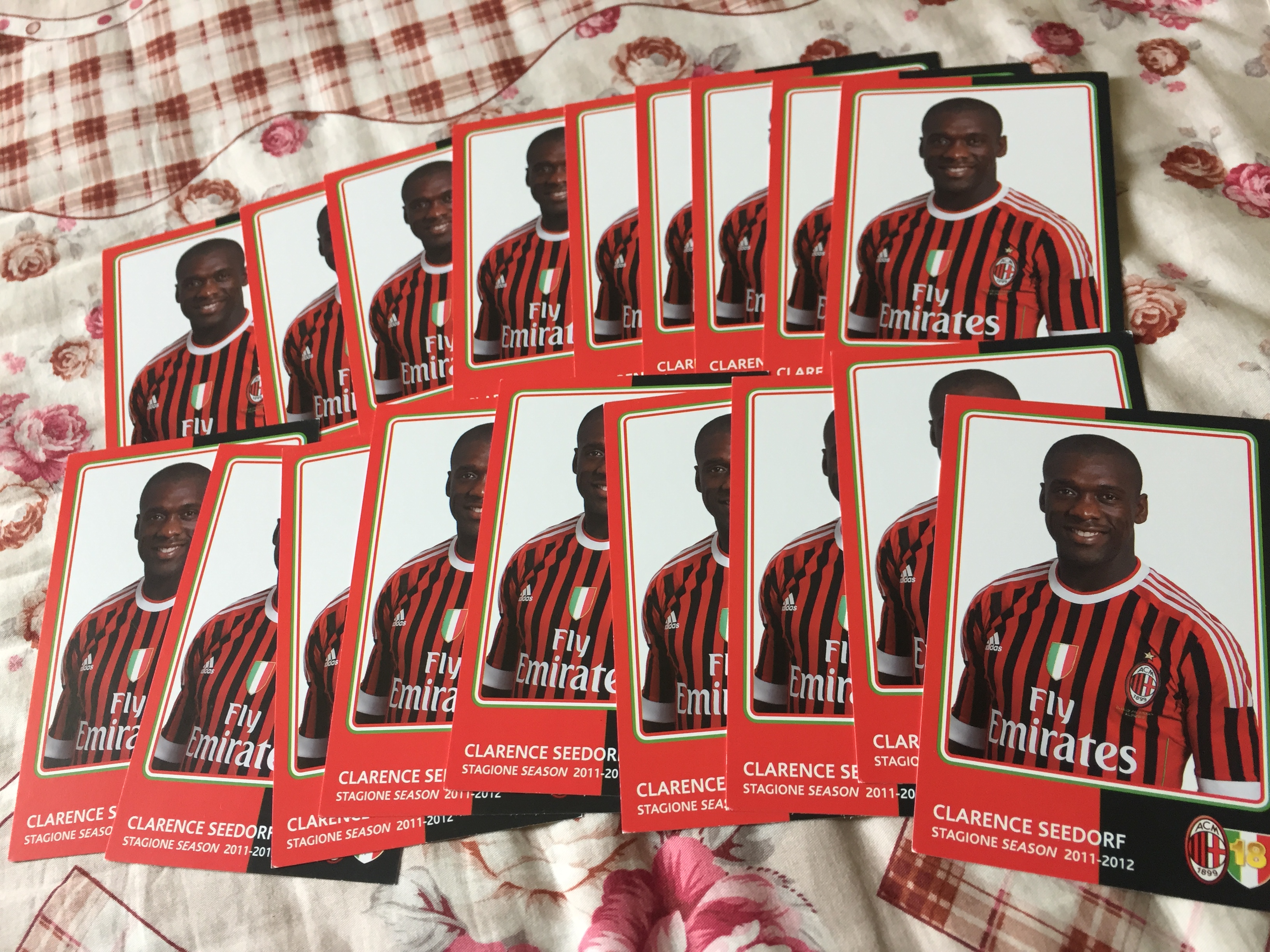 Sidorf Milan official white card AC Milan official card-Taobao