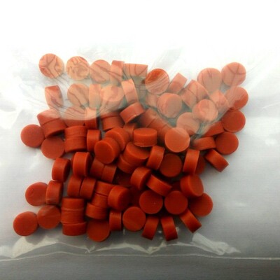 气相色谱进样垫10*5耐高温铁红色硅胶垫注样隔垫
