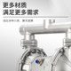 Shanghai pneumatic diaphragm pump QBY-40QBY-25 ສະແຕນເລດໂລຫະປະສົມອາລູມິນຽມ PP corrosion-resistant filter press sewage glue pump