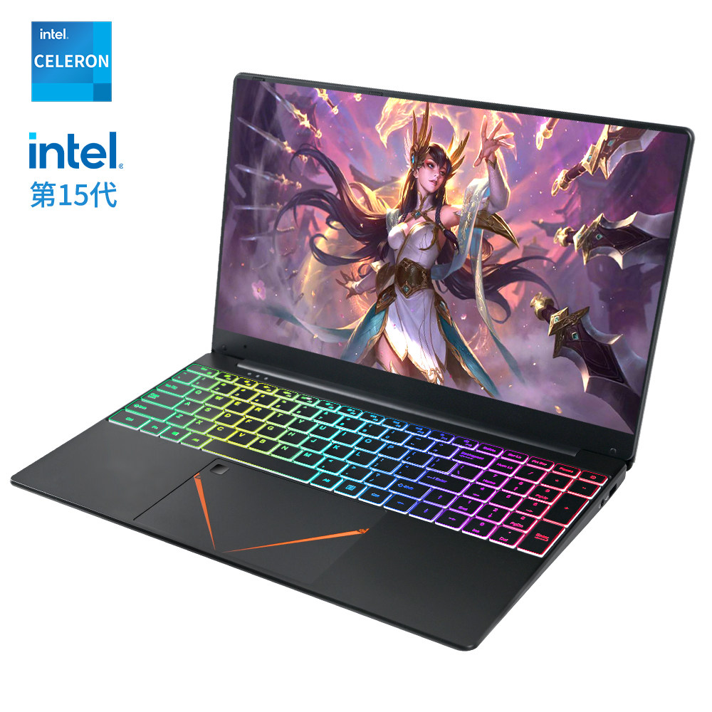 Ноутбук Intel легкий офисный развлекательный игровой дизайн домашний беспроводной портативный универсальный 15,6-дюймовый компьютер