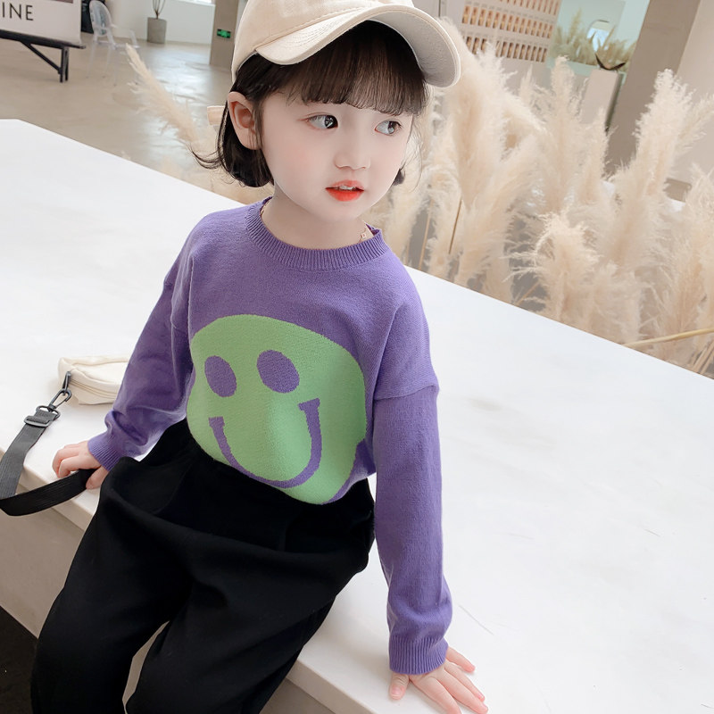 Girl Spring Dress Long Sleeve T-shirt 2022 New Children Loose 1-3 Year Old Baby Spring Autumn Season Knit Undershirt Thin