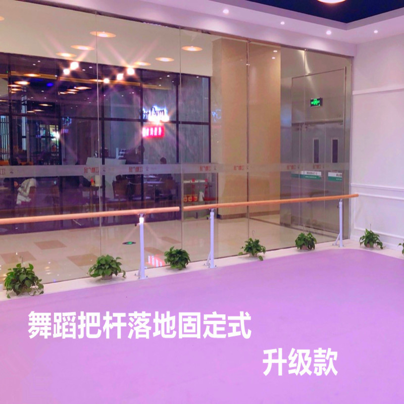 Single double layer dance with pole stationary dance room dance room professional press leg equipment to ground the pole dancing pole