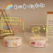 Ritual feeling girl birthday gift exquisite girl heart diy hand send girlfriends practical walking heart creative night light