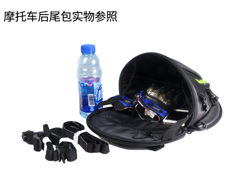 Túi sau xe máy túi chống nước túi ba lô đầu máy xe lửa cung cấp gói du lịch lữ đoàn đa chức năng túi phía sau túi phổ - Xe máy Rider thiết bị miếng đệm khuỷu tay