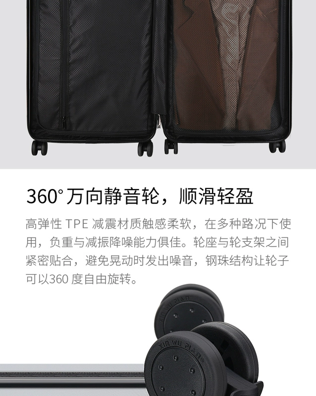 Cartier cá sấu vali vali nữ nam sinh viên mật khẩu xe đẩy trường hợp bánh xe phổ quát 24 inch hộp da nội trú - Va li