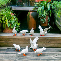 Simulation pigeon garden ornaments peace dove outdoor garden courtyard villa farmhouse animal sculpture landscape sketch