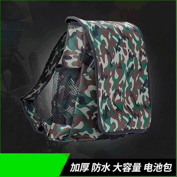 Electric storage bottle Shoulder Bag 12v inverter handpiece 80AH120AH Dry lithium battery Pack special thickened waterproof rear shoulder bag
