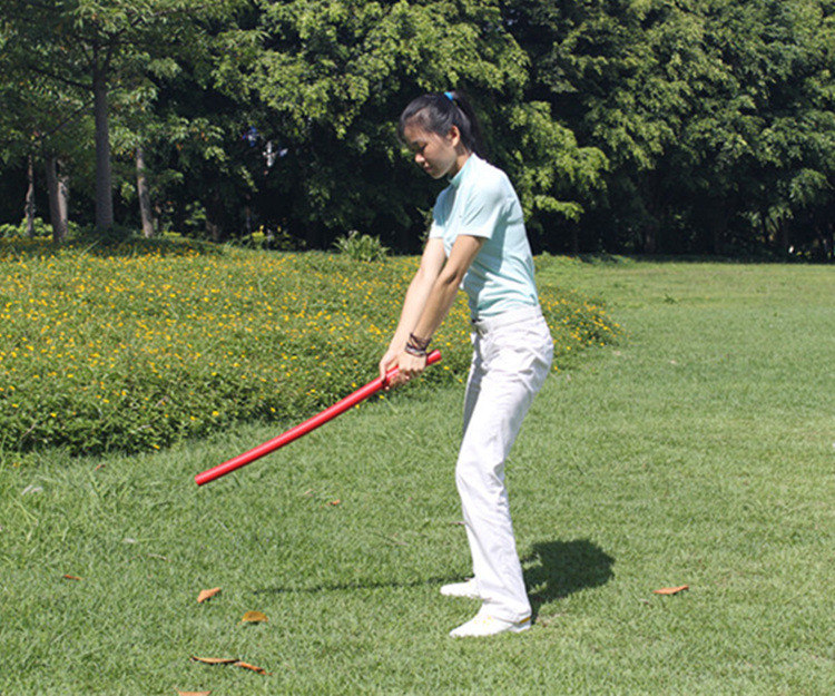 Golf Power Bar Nhịp điệu Huấn luyện viên Giảng dạy Xoay mềm Thanh Thiết bị đào tạo phụ trợ Xoay cân bằng roi da 	giá bộ gậy đánh golf xxio	
