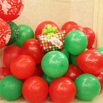 Christmas Balloon Decoration Printed Mall Outdoor Classroom Supermarket Kindergarten Christmas Party Placement Activity Supplies