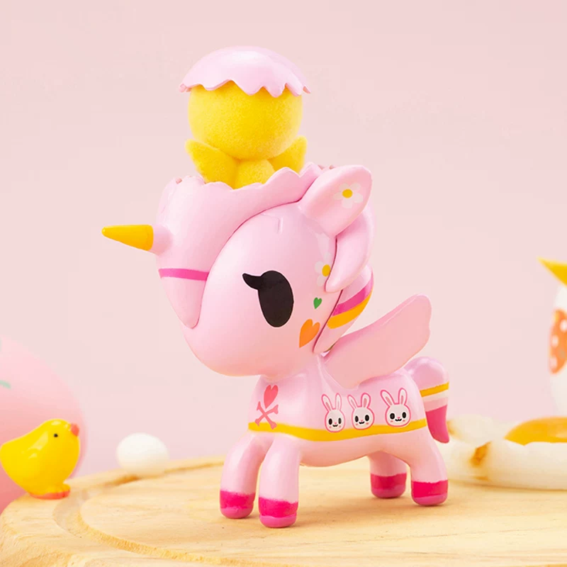 Тao Qidci TOKIDOKI Единорог Пасхальное специальное лимитированное яйцо Карты Руки Лаборатории Настольная качель