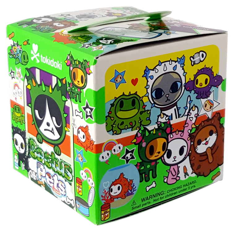 Фигурка в слепой коробке (Tokidoki) серия Cactus Friends, мини‑коллекционная, 1 коробка случайно