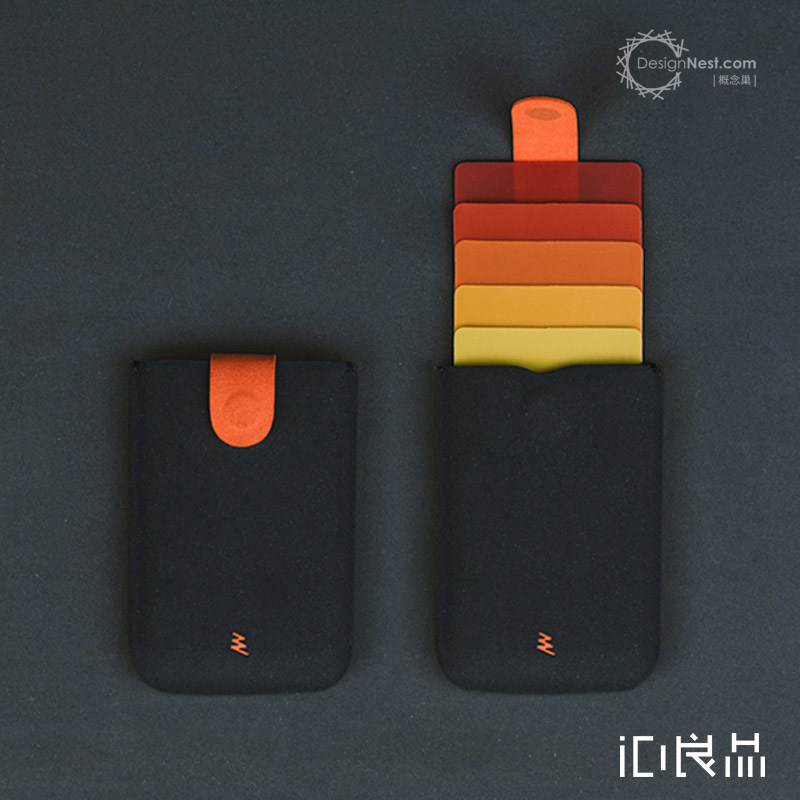 Quick removable credit card bag Ultra-thin small mini portable men's and women's simple and exquisite business card box