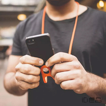 Anti-fall mobile phone lanyard Apple rope pendant silicone sling travel hanging chain anti-theft anti-lost rope short