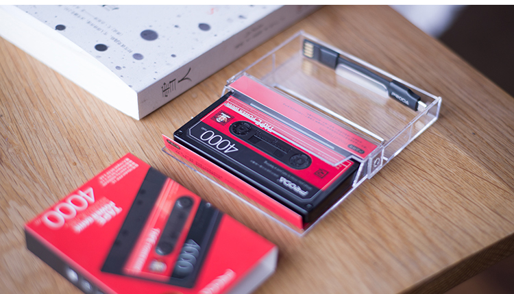 Băng keo retro nhỏ di động siêu mỏng 4000 mAh sạc dự trữ sáng tạo Apple phổ quát xách tay cá nhân - Ngân hàng điện thoại di động sạc dự phòng redmi