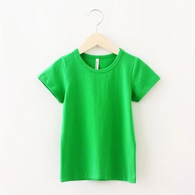 . Trai và trẻ em gái mùa xuân và mùa hè mỏng dài tay T-shirt trong phiên bản Hàn Quốc con lớn của vòng cổ màu đen đầu trắng cơ thể kéo dài đáy.