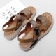 Chunda Sandals Men's 2024 New Summer Soft Soled Casual Sandals Outdoor Sandals Beach Non-Slip Lightweight Two-Wear Slippers for Men