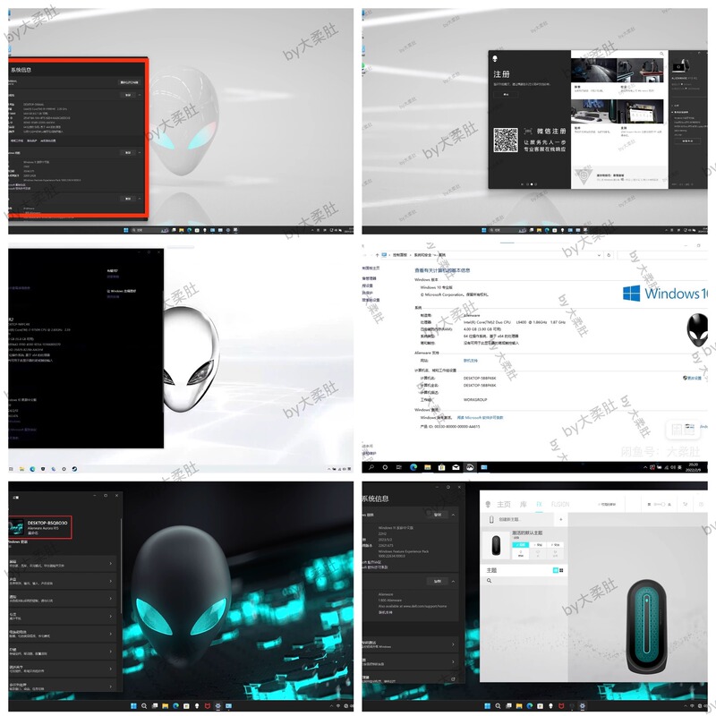 Alienware Original System Five-In-One Remote Reinstallation of Genuine System F12 One-Click Recovery