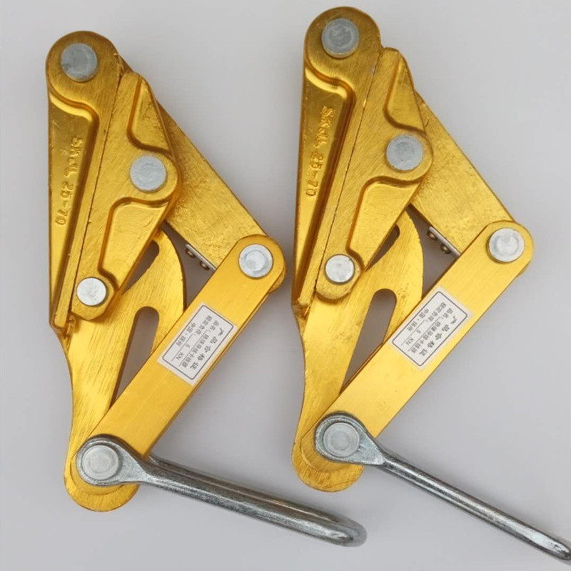 Insulation clip wire nail head cable clamping head aluminium magnesium alloy wire clamp wire clamp aluminium twisted wire clamping tool tight wire clamp