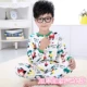 Nhà vệ sinh phiên bản 2-7 tuổi cỡ lớn đồ ngủ trẻ em đồ ngủ nam và nữ cộng với nhung mùa thu và chân mùa đông đồ bơi cho bé gái