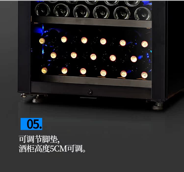 tủ rượu tân cổ điển Chung rượu / Jude LK96Y tủ lạnh rượu vang nhiệt độ và độ ẩm không đổi tủ rượu nhà nhiệt tủ rượu vang tủ rượu thanh - Tủ rượu vang tủ rượu hiện đại đẹp