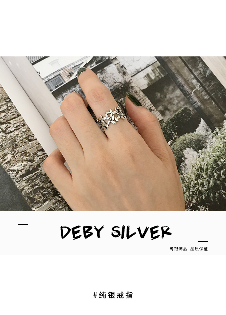 Bague Femme DEBY en Argenterie - Ref 3087449 Image 7