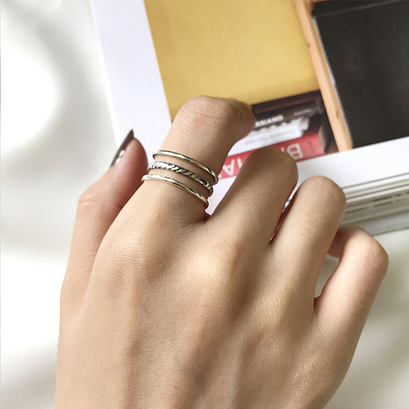 Bague Femme DEBY en Argenterie - Ref 3087629 Image 3