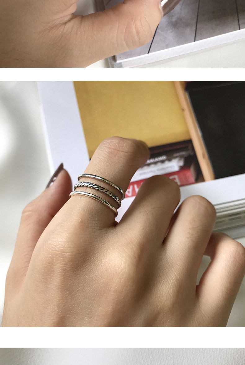 Bague Femme DEBY en Argenterie - Ref 3087629 Image 17