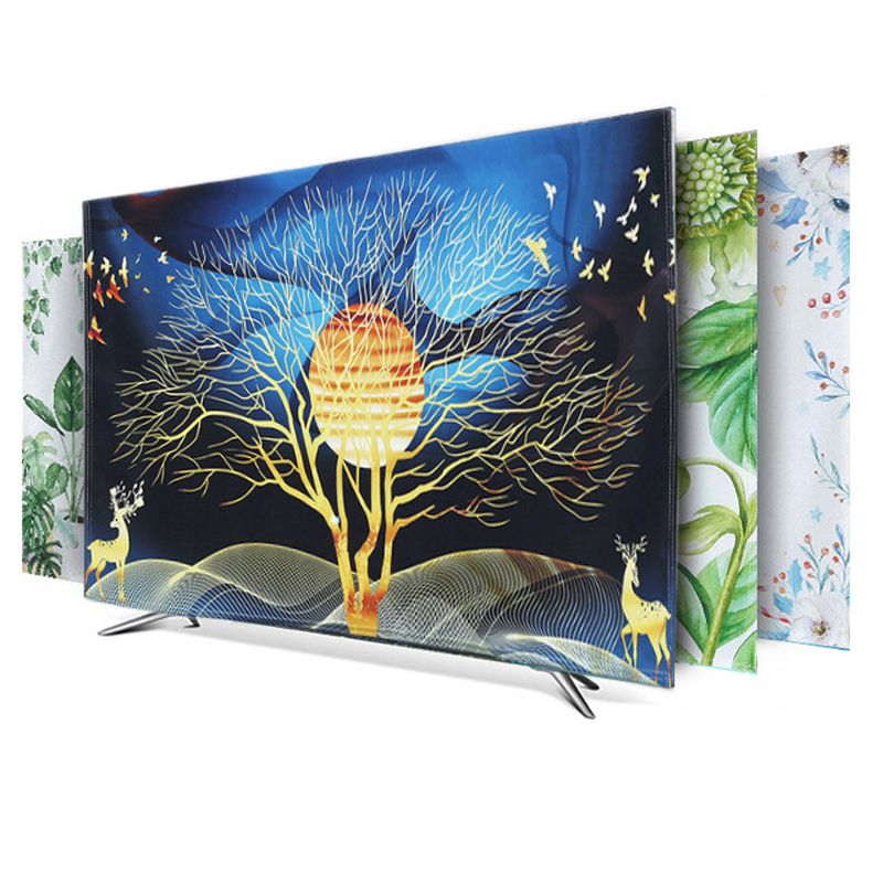 TV set European 55 inch 60 inch 70 inch LCD TV dust cover TV set fabric new household