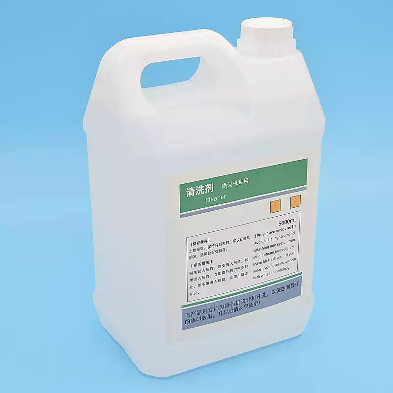 Inkjet Printer Coding Machine Special Cleaning Agent Nozzle Inkway Cleaning Fluid 5000ml Coding Machine Wrong Code Cleaning Inkjet Printer Coding Machine Special Cleaning Agent Nozzle Inkway Cleaning Fluid 5000ml Coding Machine Wrong Code Cleaning