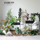 Искусственное растение, пластиковый аксессуар, декоративные цветы для гостиной