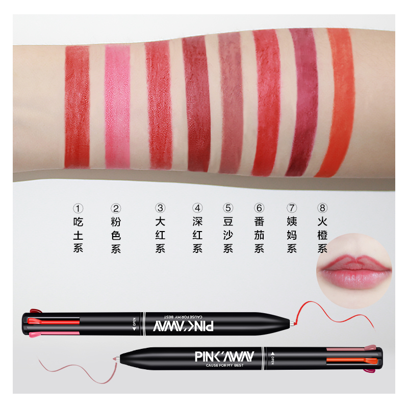2022 Patent Lip Line Pen Waterproof Persistent Flagship Store Official Female Hook Line Lip Line Lipstick Pen