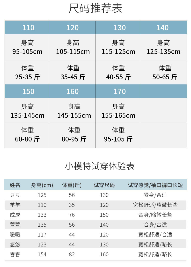 猫人 儿童 纯棉印花秋衣套装 图8