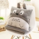 Đệm gối mùa xuân và phim hoạt hình mùa hè quilt đa chức năng tựa lưng tựa lưng thời trang xe dây kéo gối kép sử dụng màu trắng đen